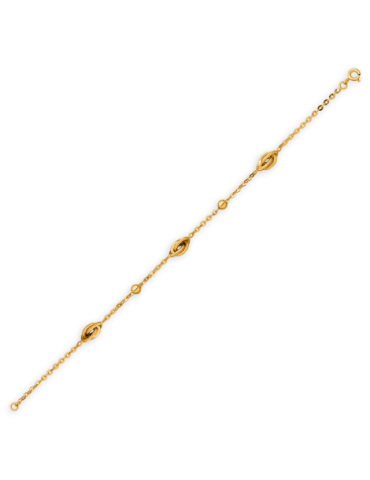 Bracelet Or 18 carats Nœud...