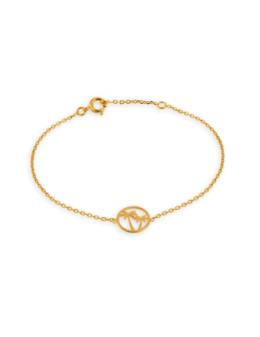 Bracelet Plaqué Or Motif...