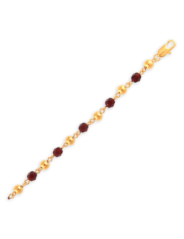 Bracelet Plaqué Or Grain...