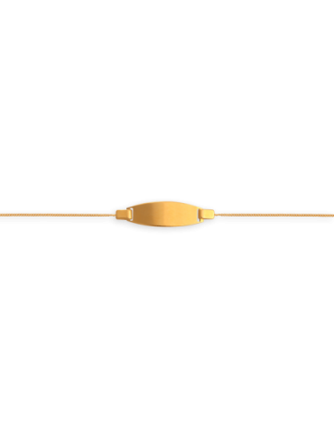 Bracelet Identité Or 9 carats