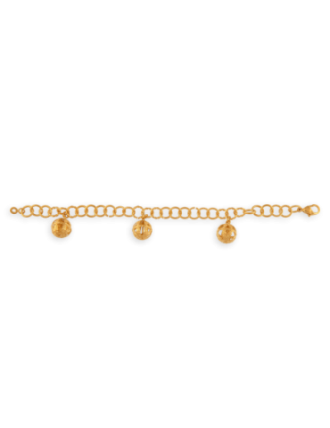 Bracelet Plaqué Or Grain D'or