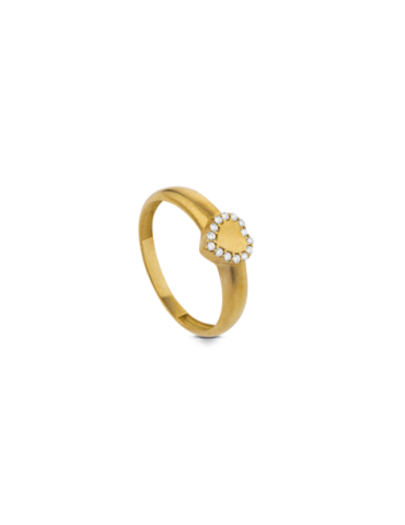 Bague Or 9 Carats Coeur...