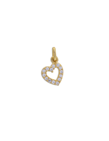Pendentif Or 9 Carats Coeur...