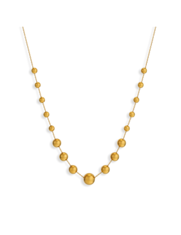 Collier Or 9 Carats Boules...