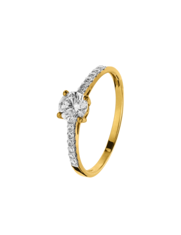 Solitaire Or 9 Carats...