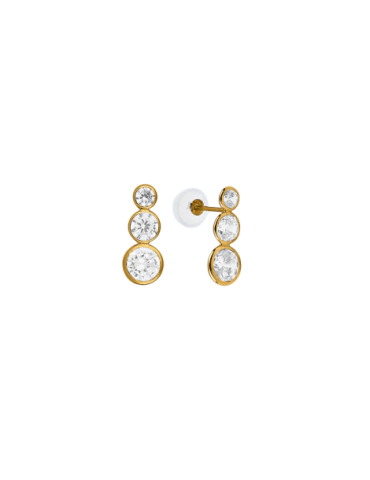 Boucles D'oreilles Or 9...