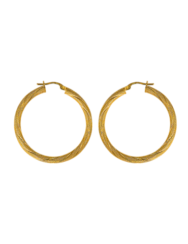 Creoles Or 9 Carats...