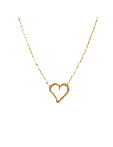 Collier Acier Jaune Centre...