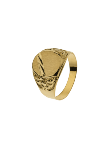 Chevaliere Or 18 Carats...