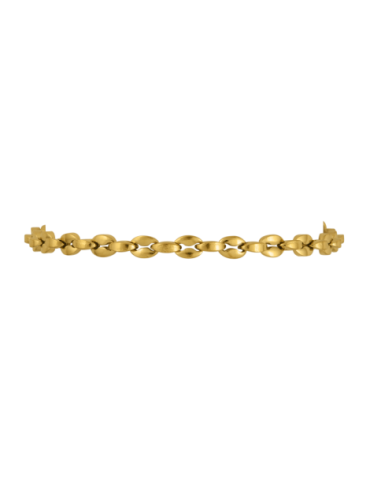 Bracelet Acier Maille Grain...
