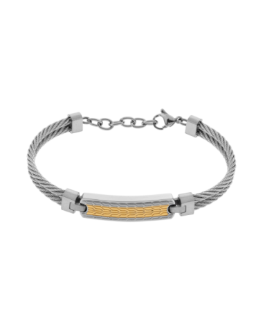 Bracelet Acier Cable Et...