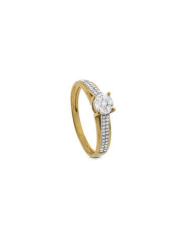 Bague Or 18 carats Diamants...