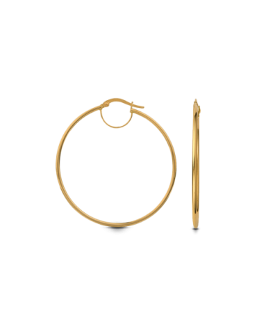 Creoles Or 18 carats Tube...