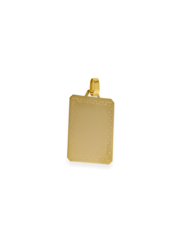 Pendentif Or 9 caratsPlaque...