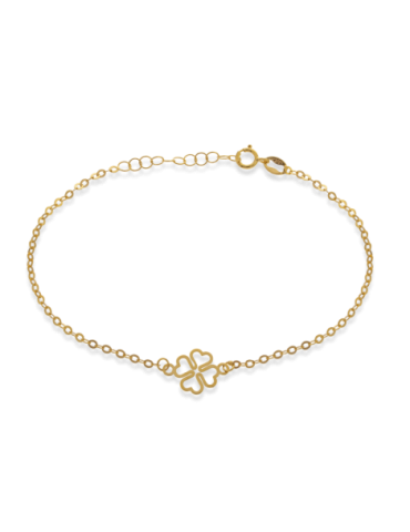 Bracelet Or 9 carats Cœurs...