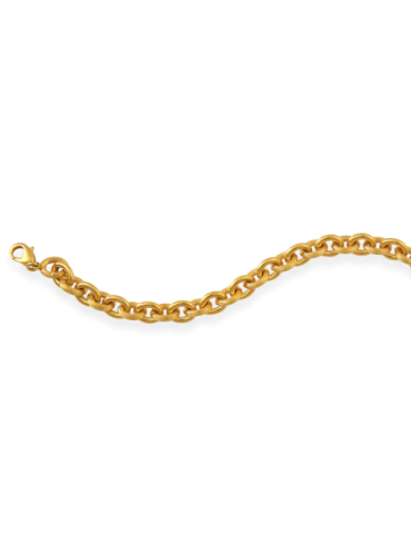 Bracelet Plaqué Or Maille...