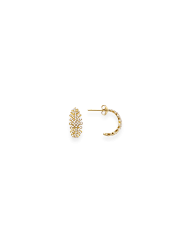 Boucles d'Oreilles Flocon...