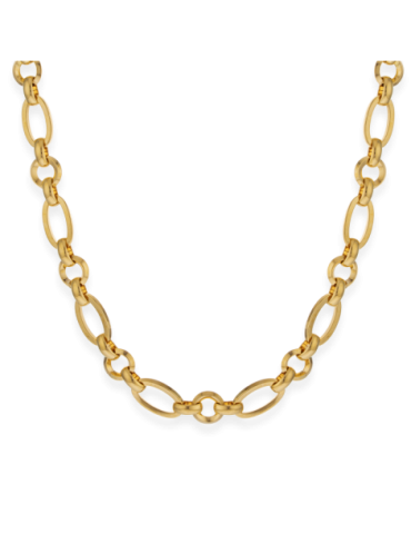Collier Plaqué Or Maille...
