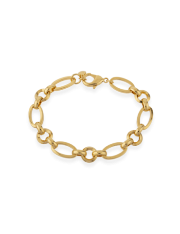 Bracelet Plaqué Or Maille