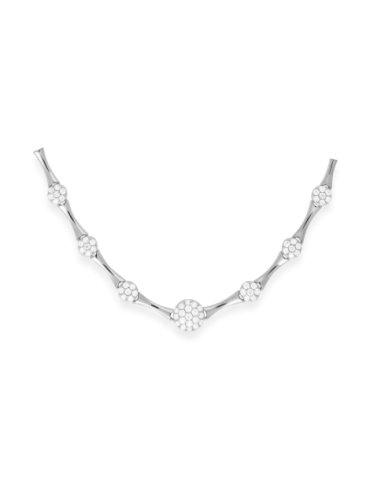 Collier Argent Rhodié...