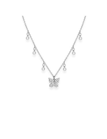 Collier Argent Rhodié...