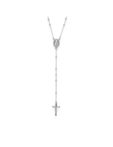Collier Argent Rhodié...