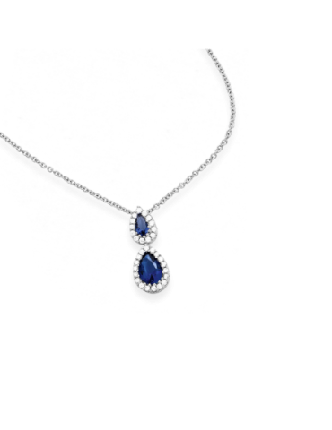 Collier Argent Rhodié...