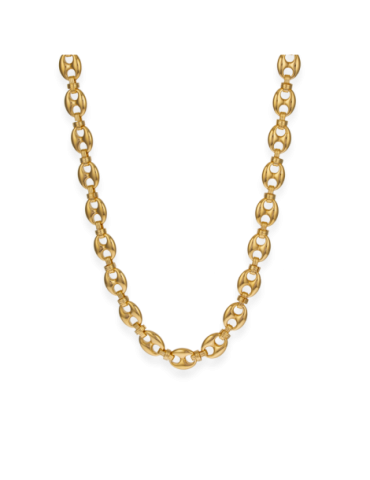 Collier Plaqué Or Maille...